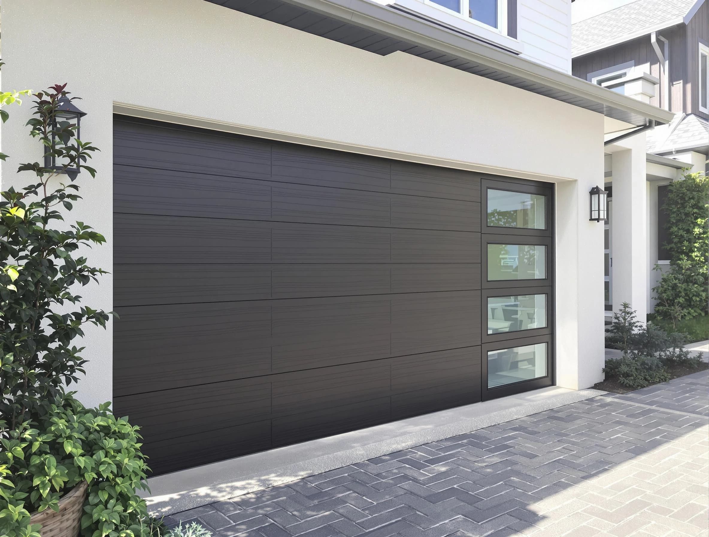 Custom garage door installation by East Brunswick Garage Door Repair in East Brunswick