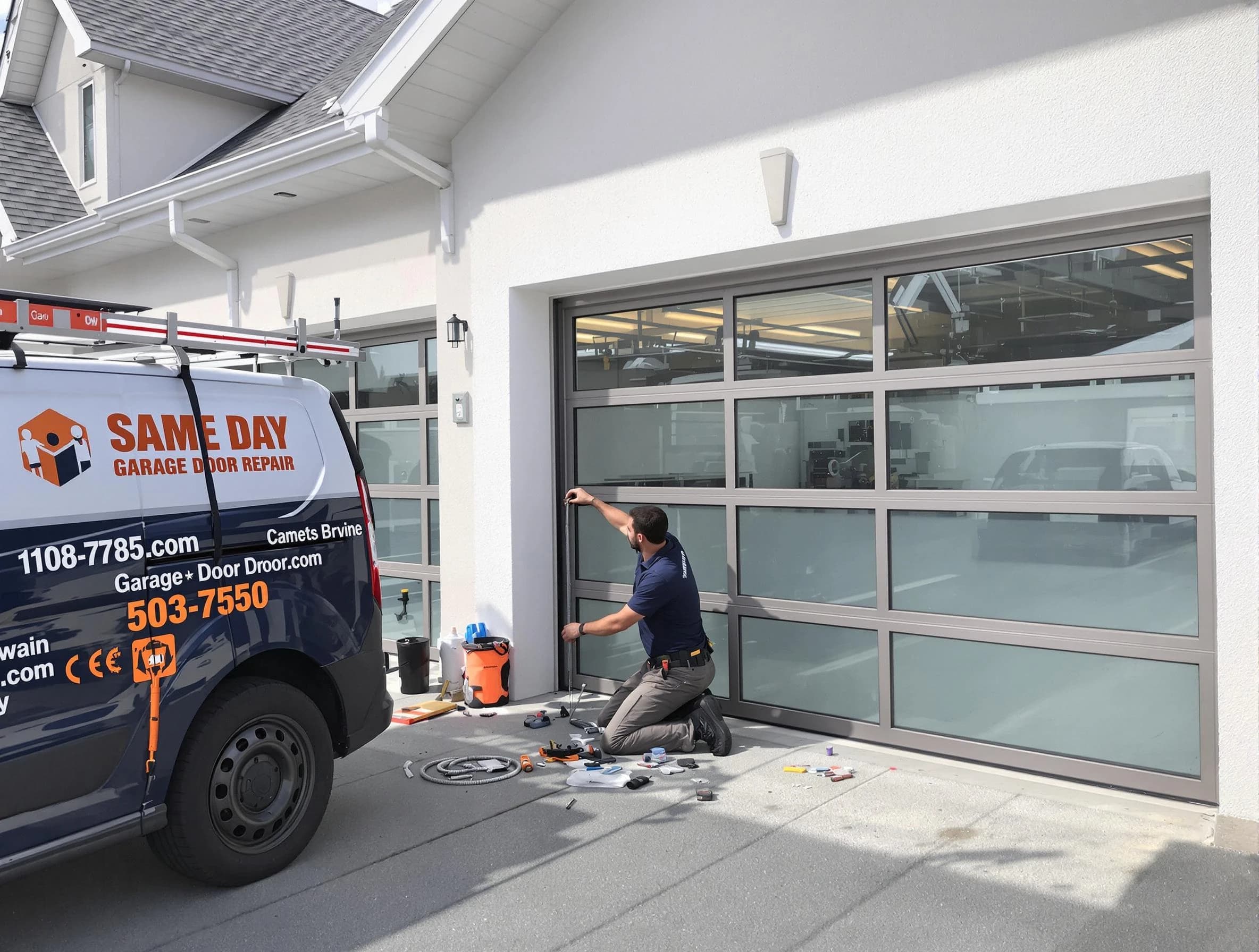 Same-day garage door repair service by East Brunswick Garage Door Repair in East Brunswick