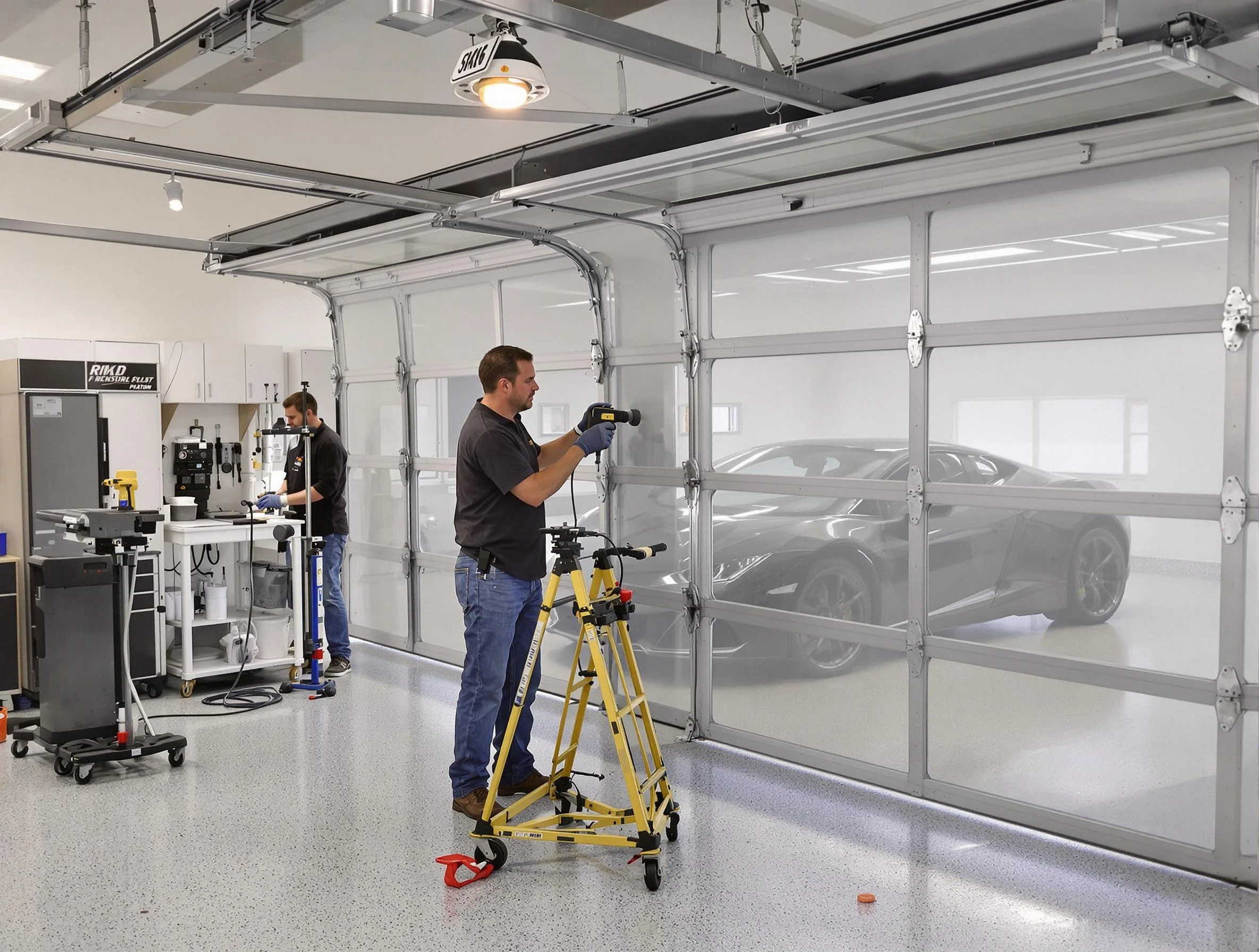 Garage Door Dents Repair in East Brunswick