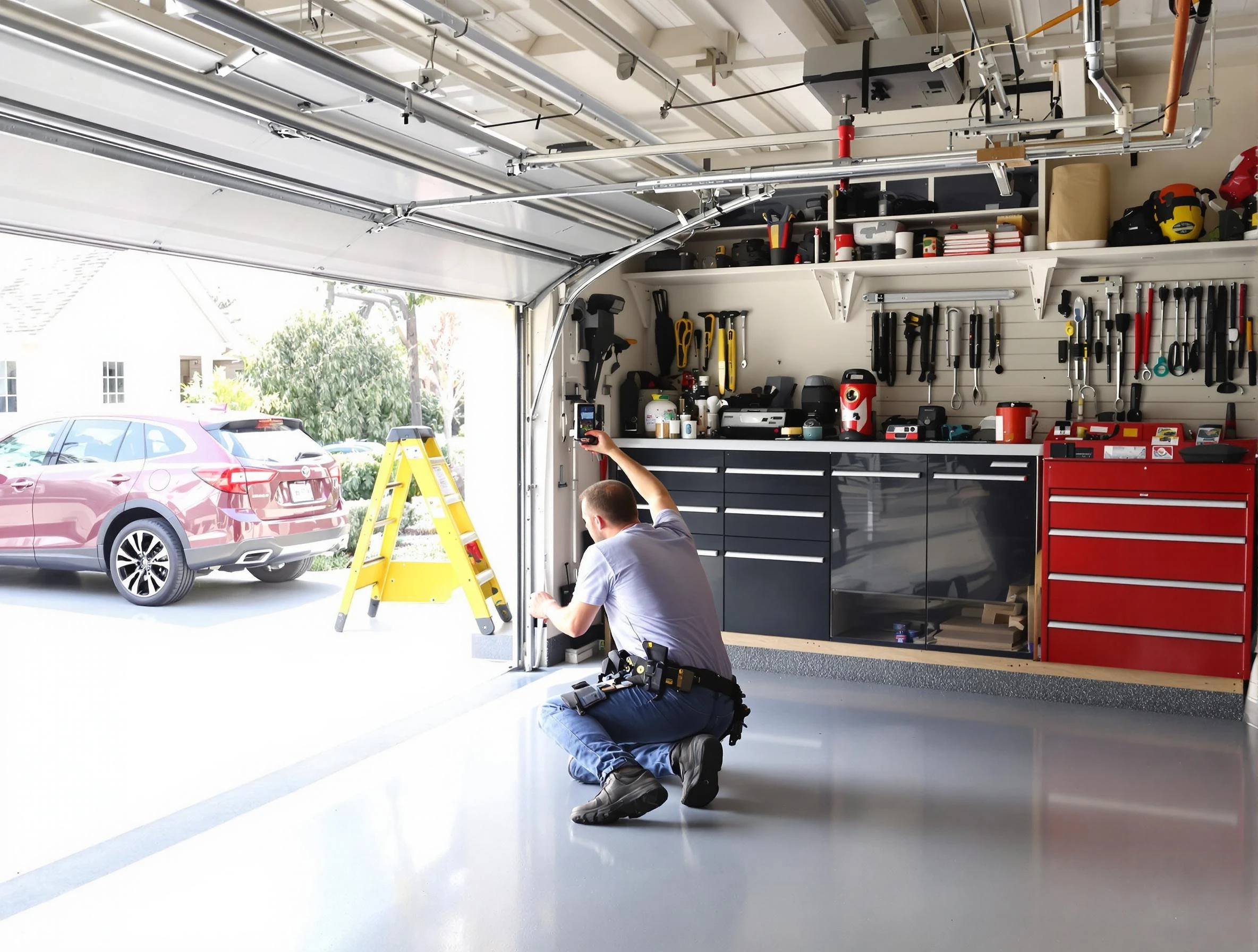 Local garage door repair service by East Brunswick Garage Door Repair in East Brunswick